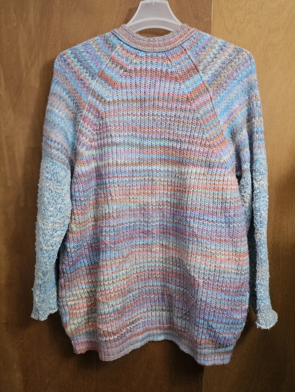Free People Sedona Knit Womens open front Cardigan Sweater Duster anthropologie - Picture 6 of 10